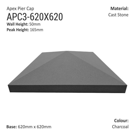 Apex Pier Cap 620mm x 620mm - Image 3