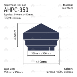 ArrowheadPierCap_AHPC-350
