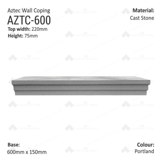 AztecCoping-AZTC-600_front-Portland
