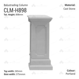 Balustrade – The York Pier Plinth – (CLM-H898)