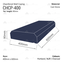 ChamferedCoping_CHCP-400_measures