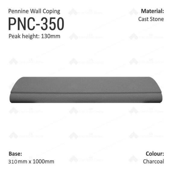 Pennine Wall Coping- 310mm X 1000mm - Image 4