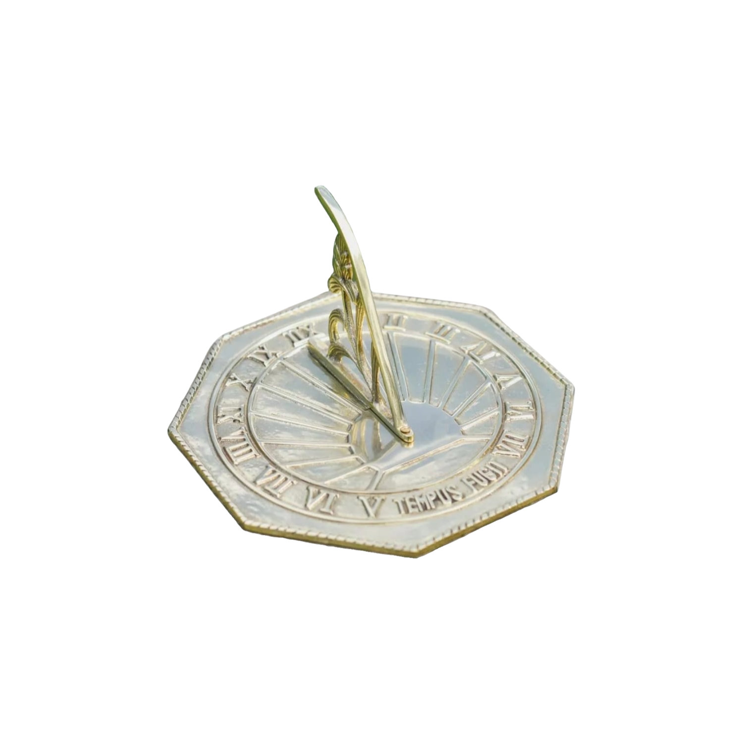 Polished Brass Copernicus Sundial