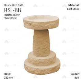 Rustic Birtdbath_RST-BB buff