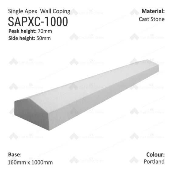 SingleApexCoping_SAPXC-1000-Portland