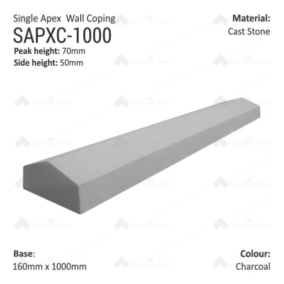 SingleApexCoping_SAPXC-1000-charcoal