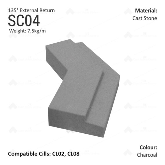 Traditional String Course (135°External Return) SC04 - Image 6