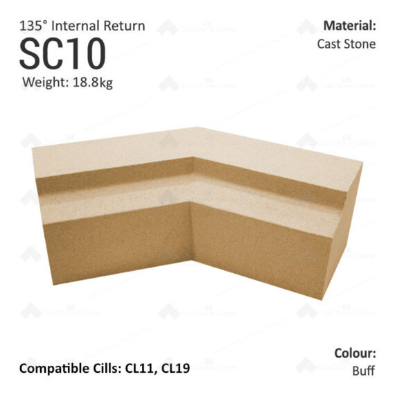 Traditional String Course (135° Internal Return) SC10