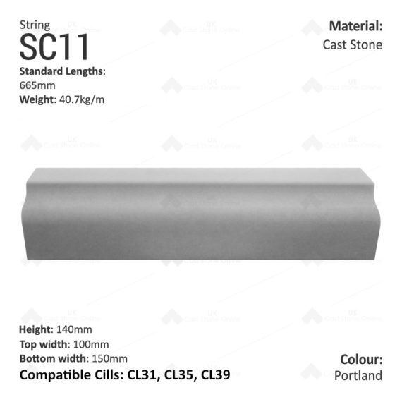 Bullnose String Course SC11 - Image 5