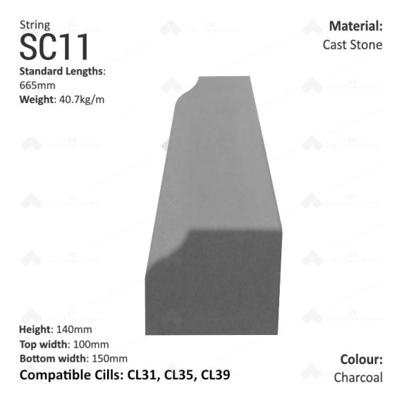 Bullnose String Course SC11 - Image 3