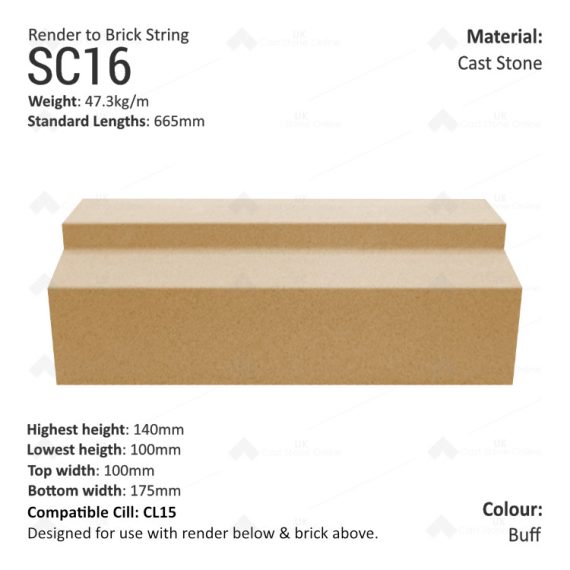 Render To Brick String Course SC16