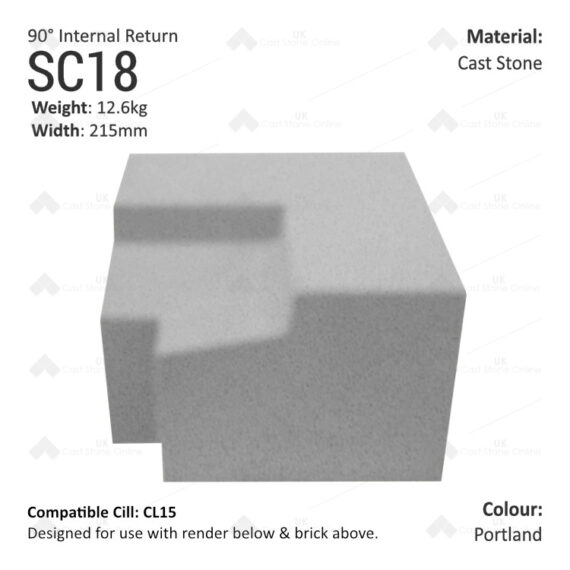 Render To Brick (90° Internal Return) SC18 - Image 6
