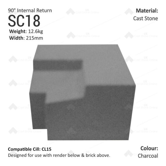 Render To Brick (90° Internal Return) SC18 - Image 5