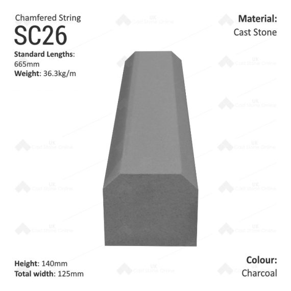 Chamfered String Course SC26 - Image 3