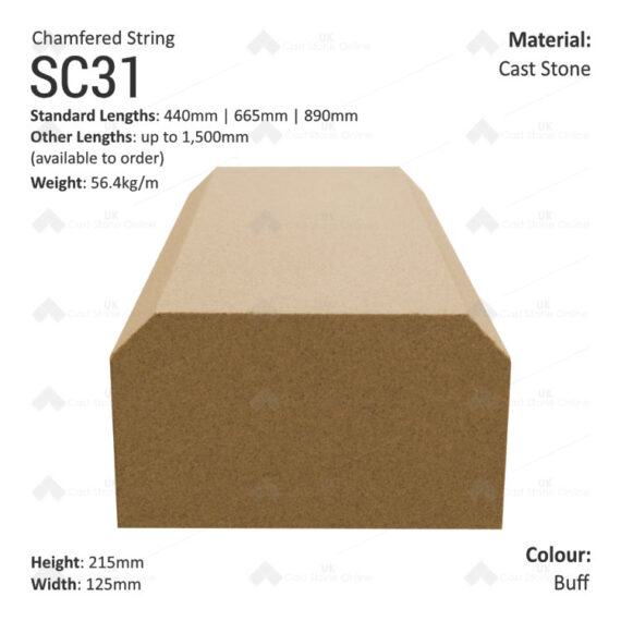 Chamfered String Course SC31