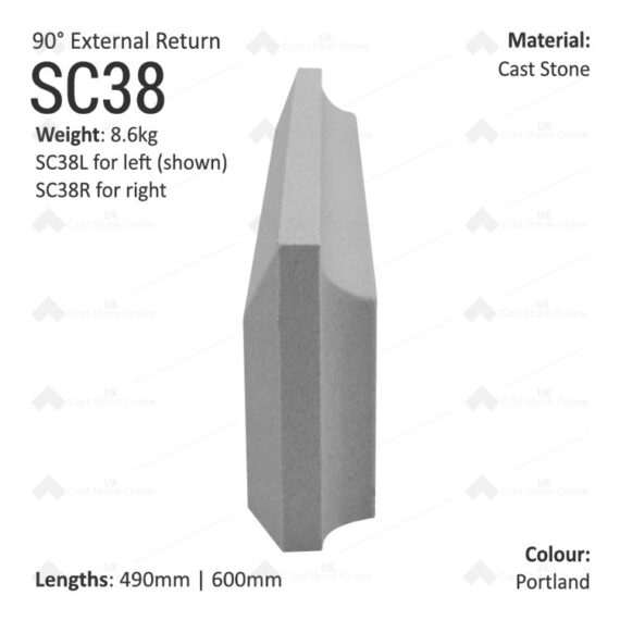 Label String Course (90° External Return) SC38 - Image 2