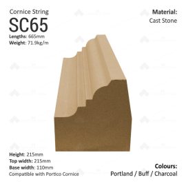 Cornice String SC65 side buff