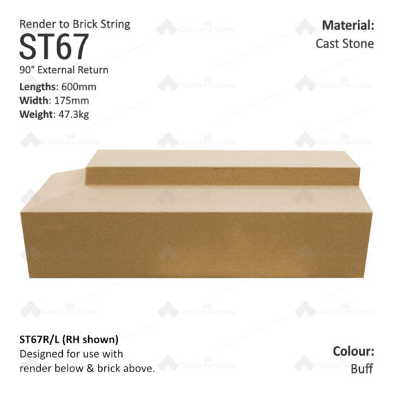 Render To Brick (90° External Return) ST67