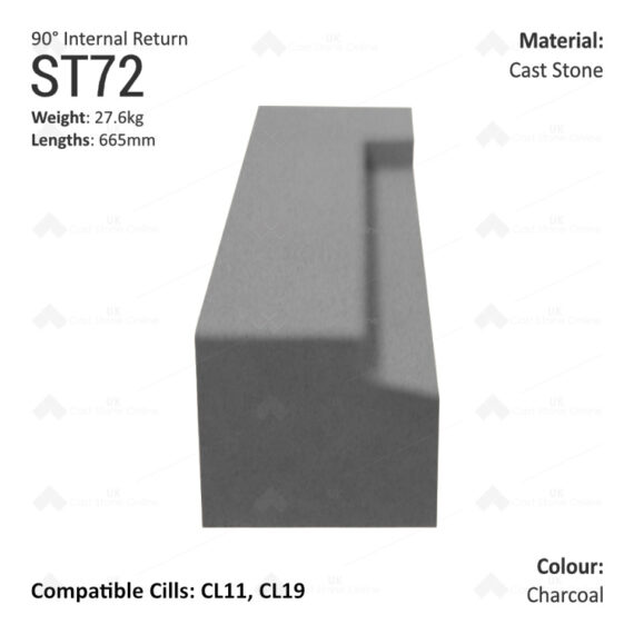 Traditional String Course (90° Internal Return) ST72 - Image 6