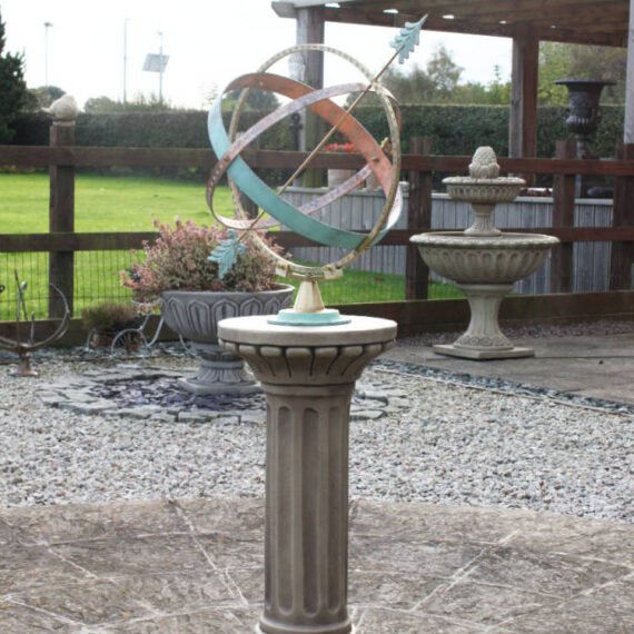 TallFlutedSundial_TFS-4-104-side