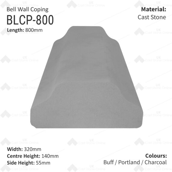 Bell Coping 310mm x800mm x 320mm - Image 2