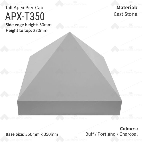 Tall Apex Pier Cap 350 x 350 - Image 2